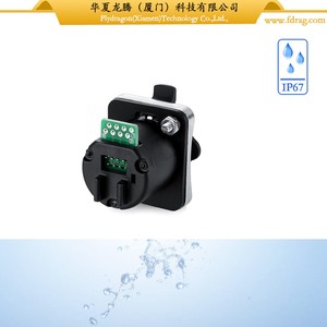 Metal <span class=keywords><strong>toma</strong></span> de aire impermeable <span class=keywords><strong>RJ45</strong></span> + conector USB - Product Image 2