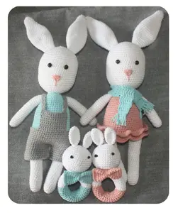 Daily Hobby Craft Do It Yourself Amigurumi Cute Animal Rabbit DIY <strong>Crochet</strong> <strong>Kit</strong> - Product Image 1