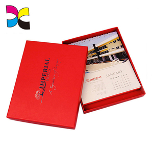 Printing services custom advent calendar planner with box