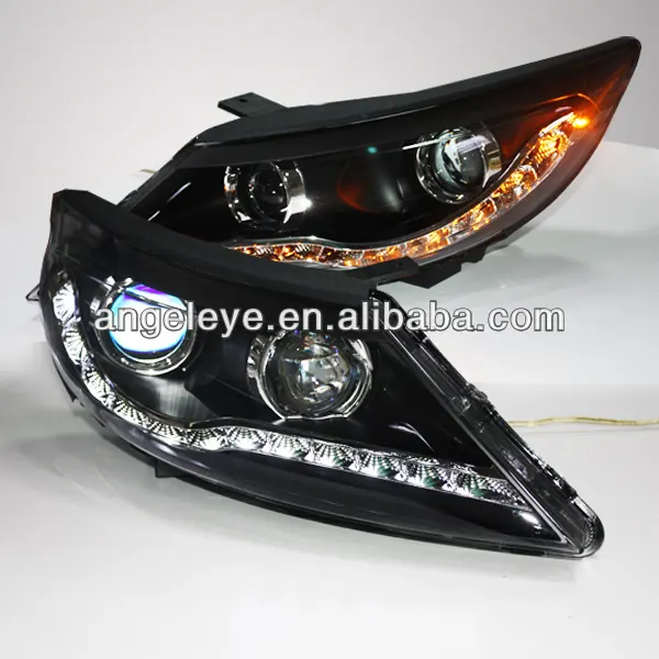 Phares avant LED pour KIA SPORTAGE R de type V2, 2009 — 2013