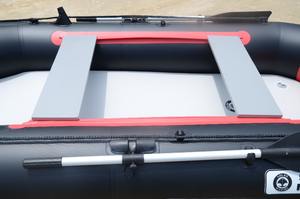 Надувная гребная лодка D270-3 Solarmarine 2,7 м с надувным дном из ПВХ 0,9 мм, 100% сварка без клея, для использования в море - Product Image 6