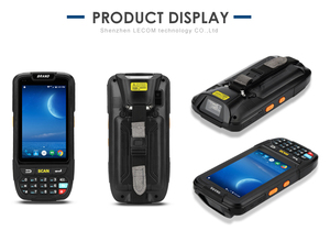 4G dejó pantalla táctil móvil robusto Industrial Android código Qr de mano Laser Barcode Scanner <span class=keywords><strong>PDA</strong></span> NFC RFID lector de - Product Image 2
