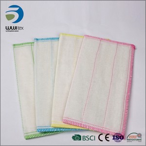 Fiber de bambou de nettoyage plat <span class=keywords><strong>bol</strong></span> pas cher microfibre éponge à laver séchage <span class=keywords><strong>pad</strong></span> petits carrés cuisine tricot plat tissu - Product Image 1