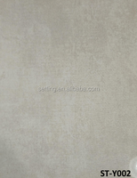 Plaque de MDF PET imperméable et ignifuge de qualité supérieure E1, couleur marbre brillant, 1220*2440MM, pour meubles d'intérieur