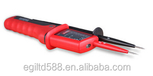 Testeur de tension étanche avec écran LCD, portatif UNI-T UT15C, de <span class=keywords><strong>Type</strong></span> IP65, pour moto, voltmètre
