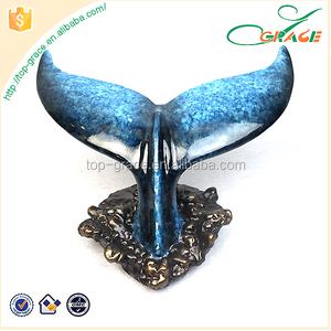Resina decoracion recuerdos de la <span class=keywords><strong>vida</strong></span> marina de cola de ballena - Product Image 1