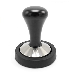 Compactador de café expreso de 51mm, compactador de café <span class=keywords><strong>Barista</strong></span> con Base plana de acero inoxidable de 52mm - Product Image 5