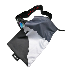 Pochette en microfibre personnalisée pour lunettes de <span class=keywords><strong>ski</strong></span> Étui en microfibre pour protéger les lunettes - Product Image 3