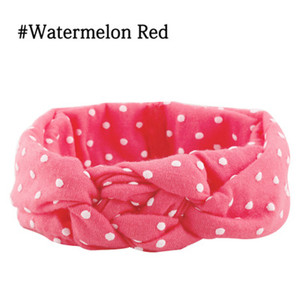 2019 <strong>Hot</strong> Selling Children's Hair European Female <strong>Baby</strong> <strong>Turban</strong> Knitting Cross Hair Band Cotton Elastic <strong>Baby</strong> Headband - Product Image 3