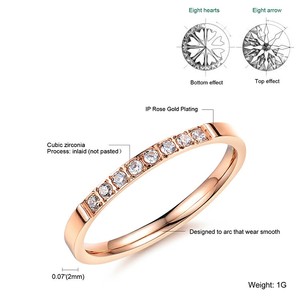 Marlary Gros É<span class=keywords><strong>l</strong></span>égant Bijoux Boutique En Ligne Bague En Plaqué <span class=keywords><strong>Or</strong></span> Rose Femme 2 Grammes Bague En <span class=keywords><strong>Or</strong></span> <span class=keywords><strong>Prix</strong></span> - Product Image 2