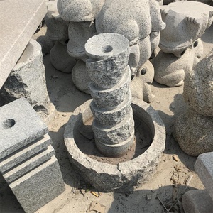 Fontaines à eau circulaires <span class=keywords><strong>en</strong></span> <span class=keywords><strong>pierre</strong></span> <span class=keywords><strong>pour</strong></span> jardin - Product Image 6
