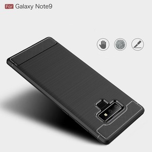 Superior de <span class=keywords><strong>fibra</strong></span> de carbono TPU suave teléfono de silicona volver cubierta caso - Product Image 6