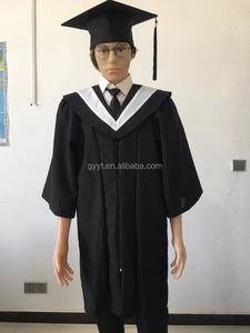 大学ガウン台湾スタイルプレミアム品質バカロレア卒業式 - Product Image 2