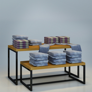 Espositori per Negozi di Abbigliamento Maschile, Rastrelliera per Vestiti con Pannello a Doghe - Product Image 2