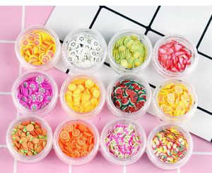 <strong>Putty</strong> Magnetic <strong>Slime</strong> and Nail Art Use12 Different Fruit Slice Accessories for Soft - Product Image 1