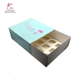 Kotak Kemasan Kertas Kustom Kotak Cokelat/Kotak Permen/Kotak Kue Pop