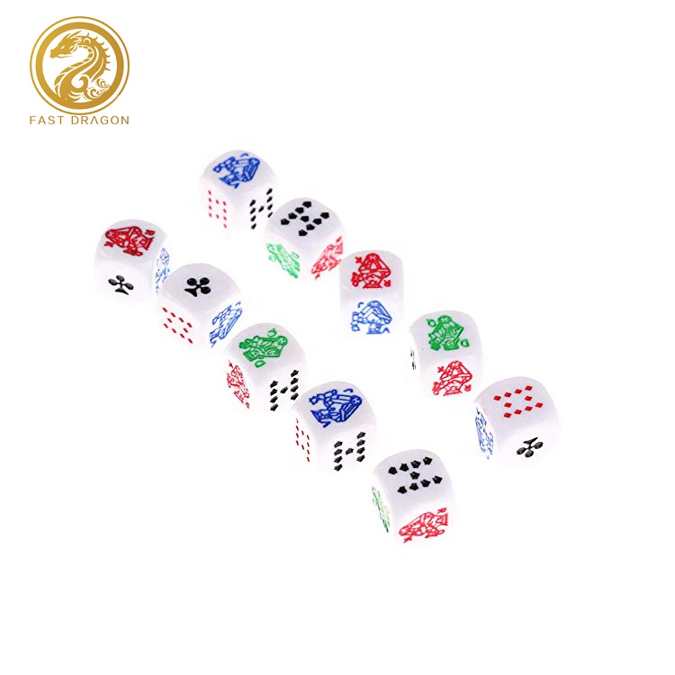 Оптовый продавец высококачественных игральных костей для покера
