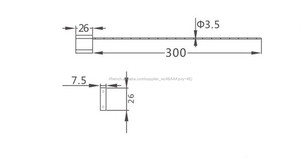 3.5mm câble fil <span class=keywords><strong>de</strong></span> sécurité autobloquant fret câble <span class=keywords><strong>joint</strong></span> - Product Image 5