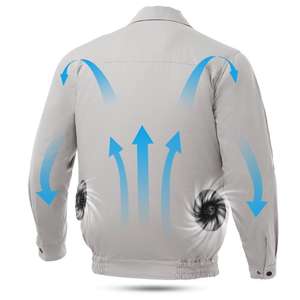 ملابس تمرين جديدة مضادة للماء مكيفة الهواء مع سترة مروحة - Product Image 1