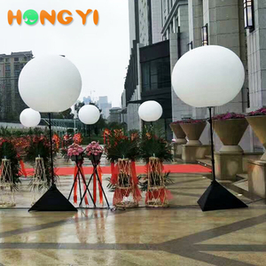 Höhenverstellbar Aufblasbare Stehenden Ballon Mit Pole Led-beleuchtung aufblasbare Lampe ballon Für Förderung - Product Image 2
