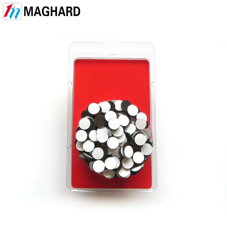 cusromdie taglio rotondo punti magnetico magnete adesivo