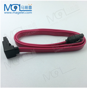 Cable de datos Sata una curva cabeza con <span class=keywords><strong>metralla</strong></span> puerto serie y cable de disco duro - Product Image 4
