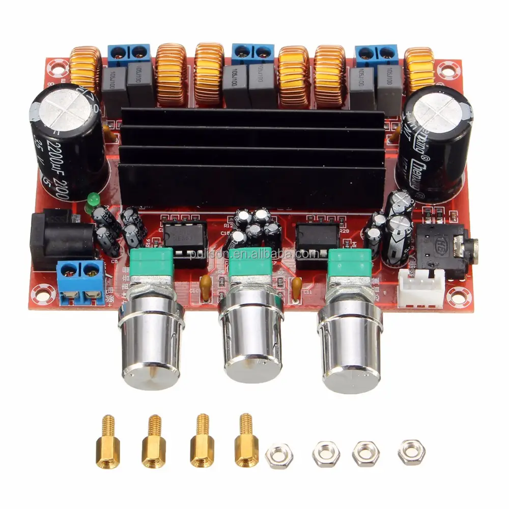 DC12V-24V 2*80W+100W XH-M139 2.1 Channel digital Subwoofer Amplifier Board Chip TPA3116D2