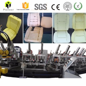 China pu asientos de espuma línea de producción de la PU asiento que hace la máquina para el asiento del coche asiento ciclo - Product Image 3
