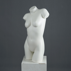 Maniquí Femenino <span class=keywords><strong>de</strong></span> Senos Grandes, Maniquí <span class=keywords><strong>de</strong></span> Medio Torso para Exhibición <span class=keywords><strong>de</strong></span> Lencería - Product Image 4