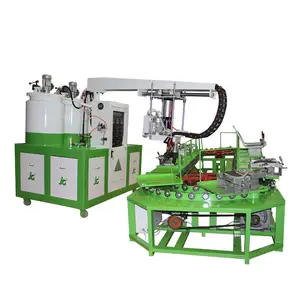 PU shoe sole injection molding machine/slipper making machine