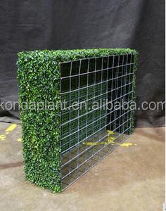 Boj Artificial hojas de panel de pared de la decoración falsa follaje - Product Image 6