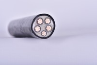 Niederspannung 10 mm2 16mm 35mm 50mm 70mm 4 Kupfer kern antenne Gebündeltes gepanzertes Stromkabel ABC-Kabel mit PVC XLPE-isolierter Hülle