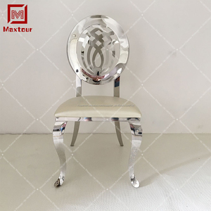 Metal moderno Acero inoxidable banquete boda de cuero Silla de comedor para <span class=keywords><strong>eventos</strong></span> - Product Image 3