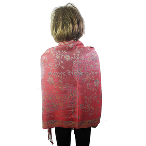 Solarwool Chống-Thu Nhỏ Thoải Mái Fashional Quốc Gia In Merino Len Khăn Choàng Khăn Choàng - Product Image 5