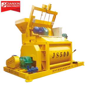 JS500 Self-loading Electric Mobile Concrete Mixer Price