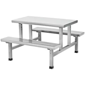 ステンレス鋼の食堂と学校のテーブルとカリス/ファーストフードテーブル