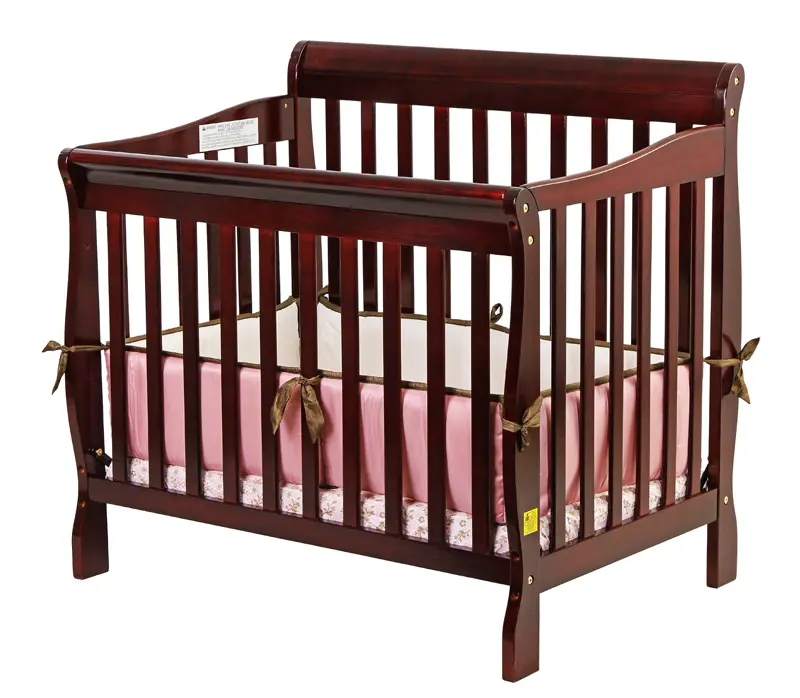 세련된 아기 고리 버들 침대/아기 침대 단단한 나무/새 모델 침대