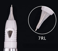 Тату для бровей 1R/3R/5R/7R/3FP/5FP/7FP Одноразовые стерилизованные тату иглы для перманентного макияжа Типсы для бровей