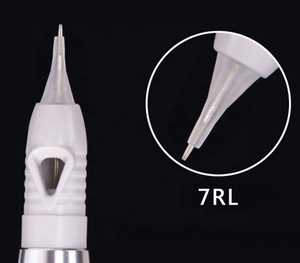 Extensions de <span class=keywords><strong>tatouage</strong></span> pour les sourcils, 1/3R/5R/7R/3FP/5FP/7FP, jetables, stérilisées, maquillage Permanent, embouts, pièces - Product Image 6
