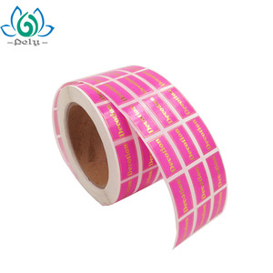 Material de papel hoja de oro <span class=keywords><strong>Perfume</strong></span> cosméticos Etiqueta de sello de la botella - Product Image 1