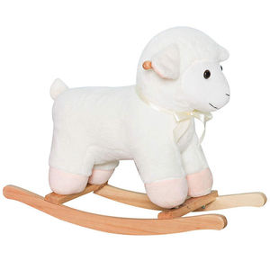 A Dondolo di <span class=keywords><strong>legno</strong></span> Cavallo A Dondolo Peluche Pecore <span class=keywords><strong>Giocattolo</strong></span> Ride on Animal Pecore <span class=keywords><strong>Giocattolo</strong></span> - Product Image 3