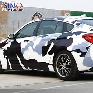 Camo Wrapping Material Vehicle SUV Full Car Body Sticker Bomb Camouflage Vinyl Vehicle Wrap Film