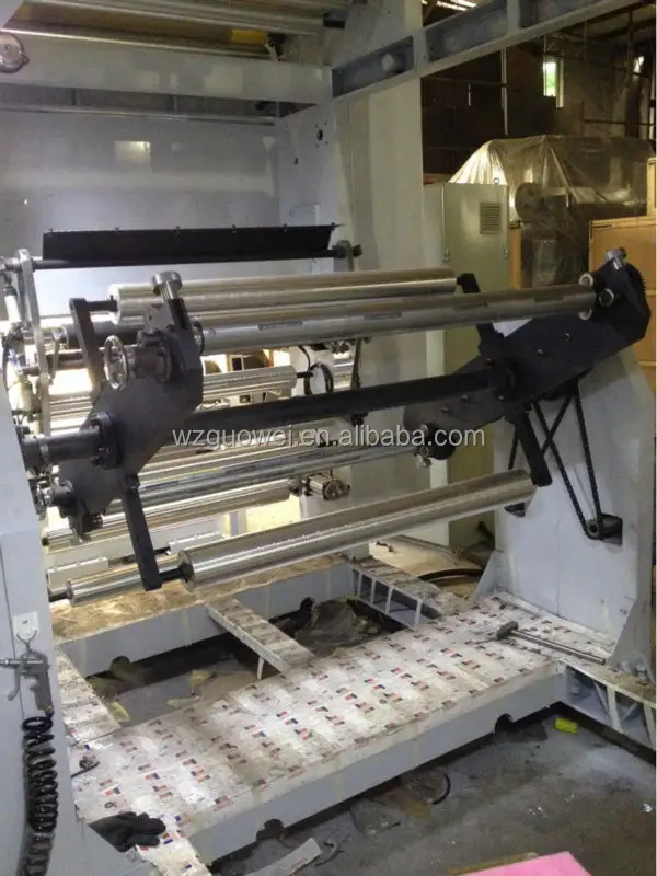GWASY-A Guowei מותג 150 BOPP PVC גבוהה מהירות חדש Rotogravure הדפסת מכונה מחיר