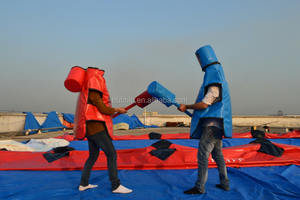 đấu sĩ cươi ngựa đấu thương chống gậy, thời trung cổ cực jousting trò chơi chiến đấu, knock off đầu của bạn trò chơi - Product Image 4