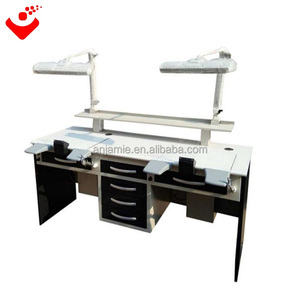 Due persone banco da lavoro odontoiatrico laboratorio attrezzature odontotecnico tavoli laboratorio odontoiatrico Workstation - Product Image 3