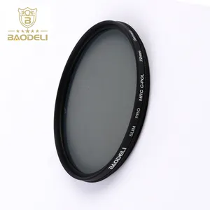 BAODELI Kernel hoge kwaliteit 72mm Polarisator filter