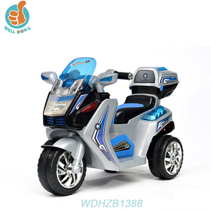 Mini toy design plastic electric motorcycle new cool baby toy three wheels <strong>kandi</strong> <strong>car</strong> WELLDONE - Product Image 5