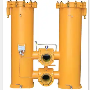 Filtro de óleo para sistema hidráulico de máquinas de mineração com cesta duplex hidráulica de alta qualidade e pressão confiável