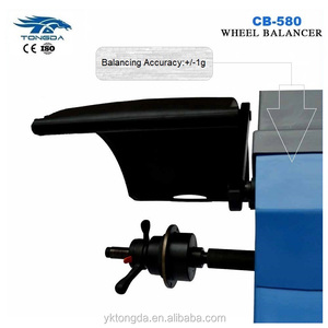 Équilibreuse de roues manuelle Tongda CB 580 avec certification CE, modèle 2017, fabriquée en Chine - Product Image 3