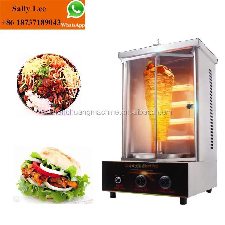 Ceramica bruciatore macchina doner kebab shawarma macchina tostapane